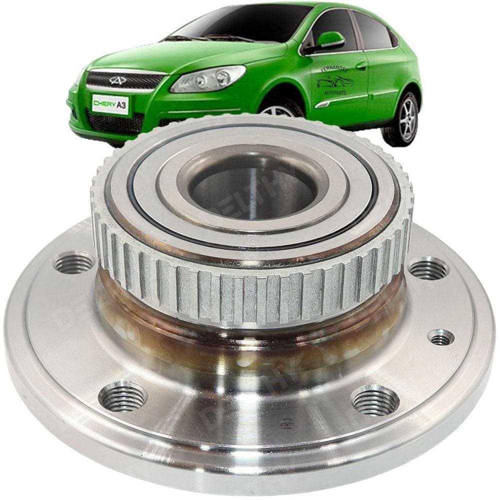 Cubo De Roda Traseiro Chery Cielo 1.6 2012 Com Abs