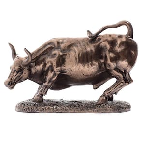 Escultura Touro De Wall Street Veronese Design Collection
