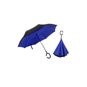 Guarda Chuva Invertido Resistente Facinato I2090L Azul