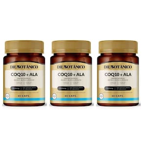 Kit 3 Un - Coenzima Q10 + Acido Alfa Lipoico - Dr Botanico