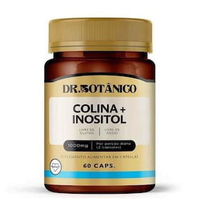 Colina + Inositol 1000Mg 60 Capsulas - Dr Botanico