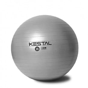 Bola De Pilates Cinza 65 Cm