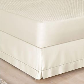 Saia Para Cama Box King Ponto Palito 1 Peça Palha