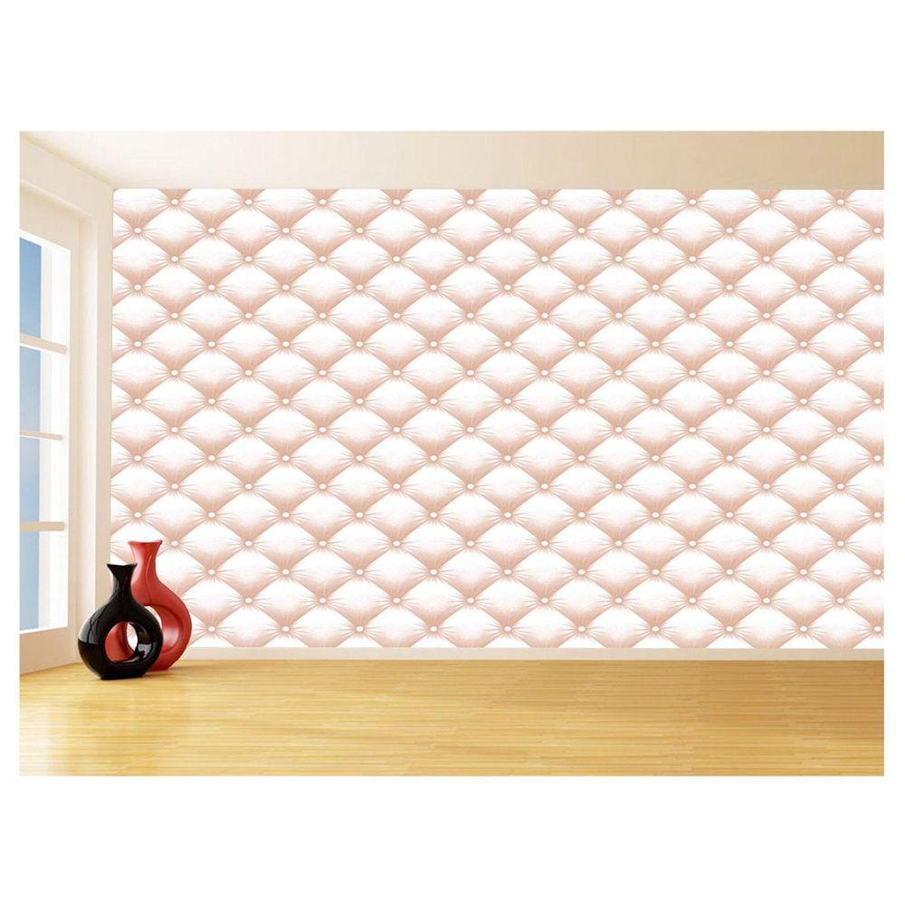 Papel De Parede 3D Estilo Tecido Capitonê Cores 3,5M Tcp71