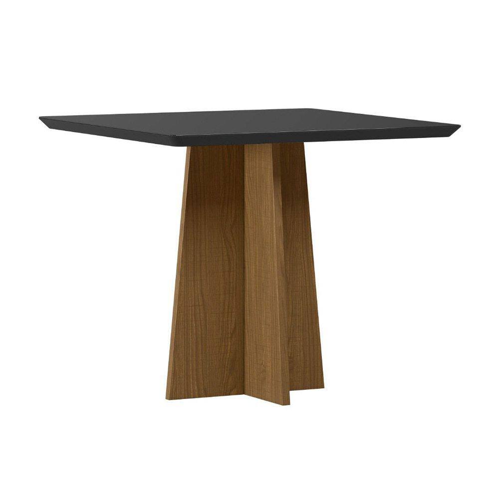Mesa Anitta 90x90cm - Ypê/Preto