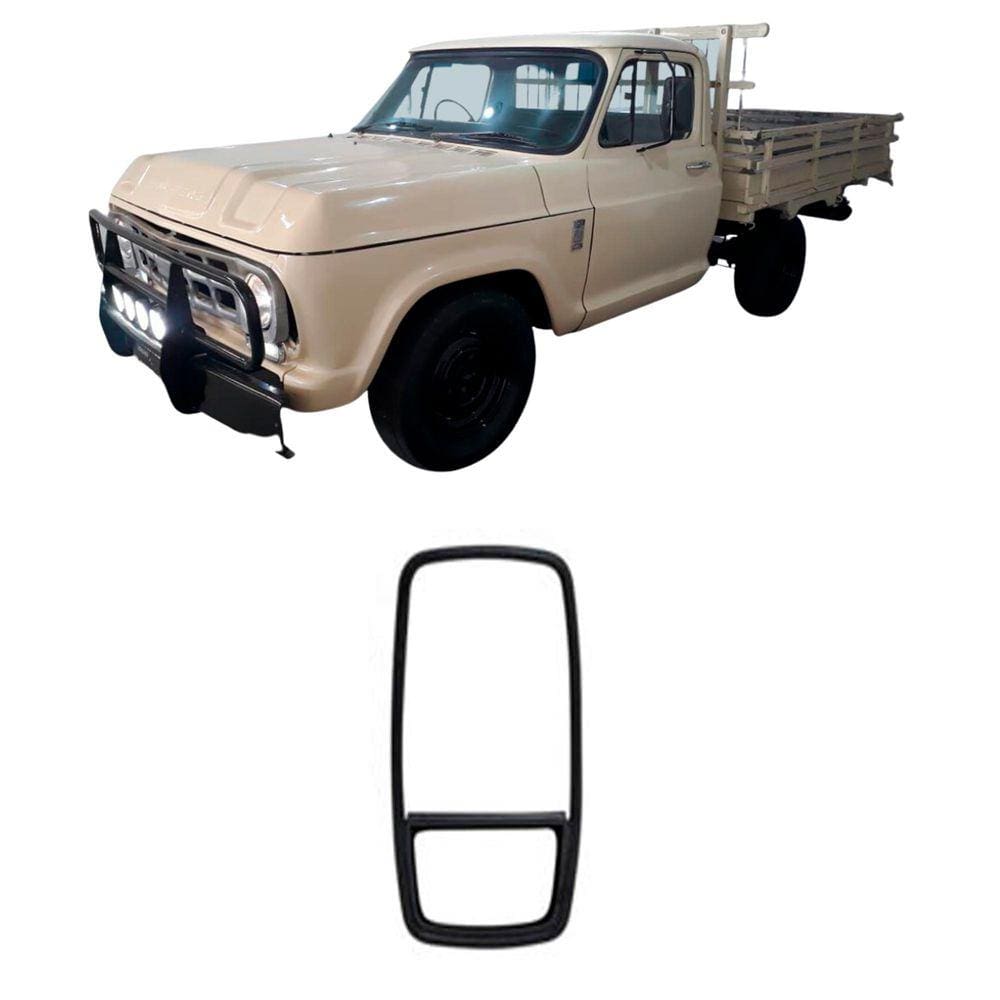Espelho Retrovisor Plano Avulso Bipartido Modelo Chevrolet C10 / D10 L/E
