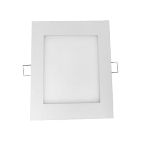 Plafon Painel Foxlux LED 12cm Quadrado Embutir 6w 6,5k
