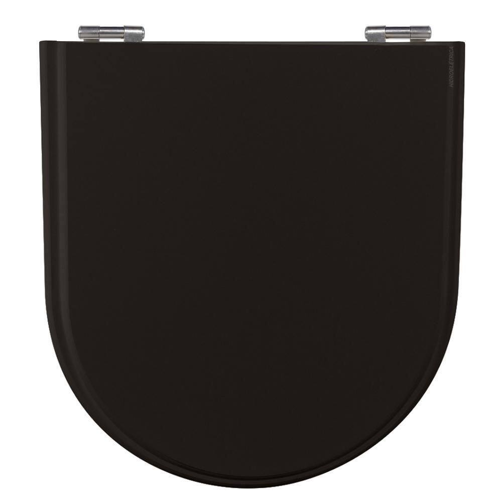 Assento Poliéster Laminado Calypso Preto Vaso Incepa Preto