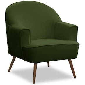 Poltrona Decorativa Pérola Pés Palito