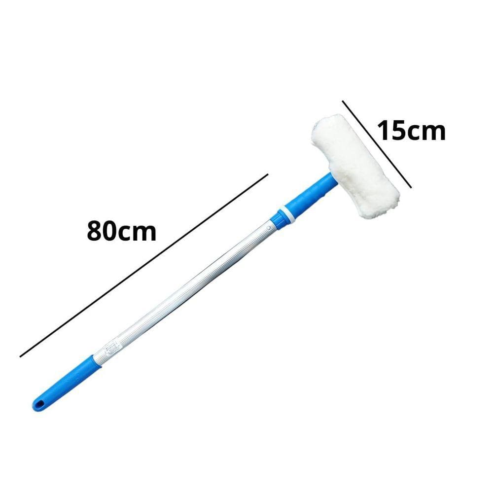 Rodo Combinado 15Cm Com Cabo De 50 Cm Bralimpia Limpa Vidro