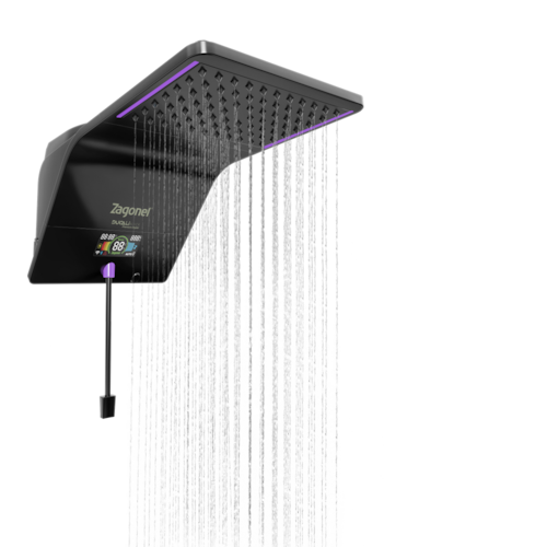 imagem-Ducha Ducali Premium Digital Black Eletrônica Interativa 5500W 127V