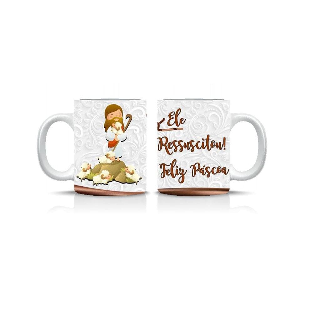 Caneca Personalizada Ele Ressuscitou