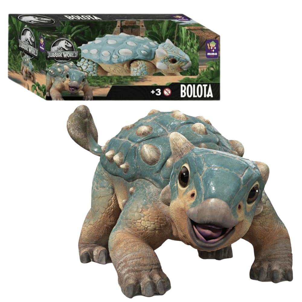 Dinossauro Bolota 30cm Jurassic World Acampamento Jurássico