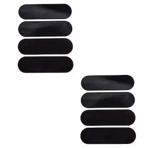 Adesivos Refletivo Capacete Moto Cor Preto Polivisor