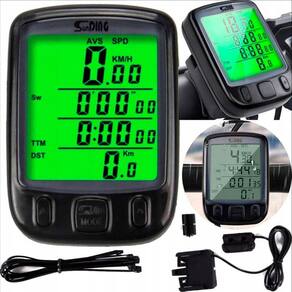 Computador De Bike Digital Com Luz Noturna E À Prova D`Água