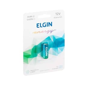 Bateria Alcalina A23 Elgin Cartela Com 01 Unidade [F108]
