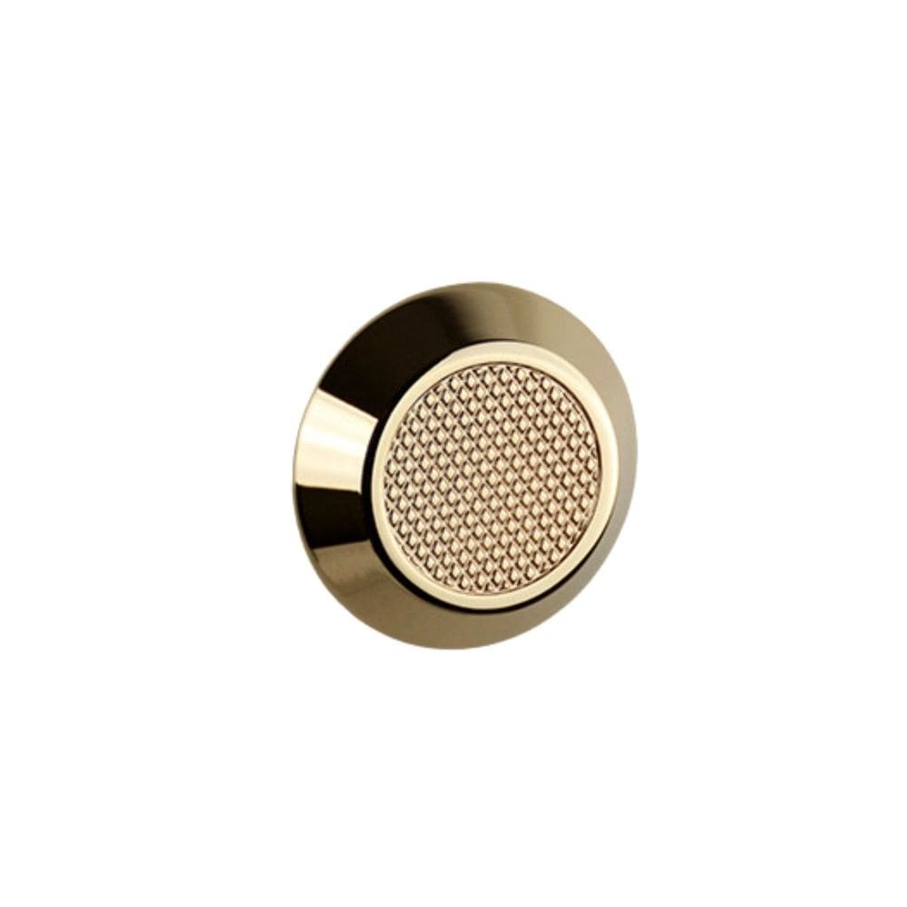 Puxador Para Moveis Ponto Disk P Gold Dourado Brilhante Zen Zp5473.A00