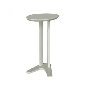 Mesa de Canto Oval Auxiliar para Sofá 60 Cm Dalla Costa