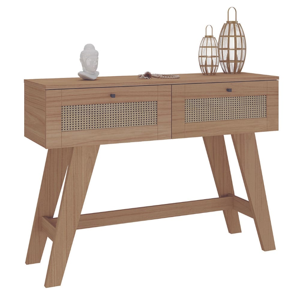 Aparador 2 Gavetas Retrô Chapecó Carvalho