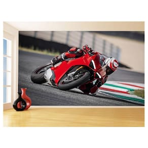 Papel De Parede 3D Moto Gp Grand Prix Corrida 3,5M Bkm66