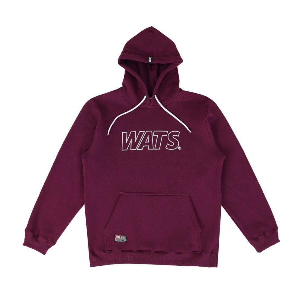 Moletom Wats Outline Bordo