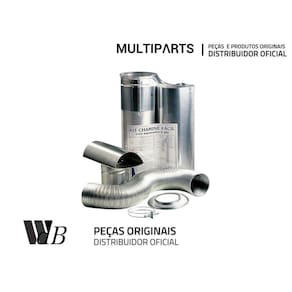 Kit Chaminé WDB - 03006000023 - Fácil p/Aquecedor