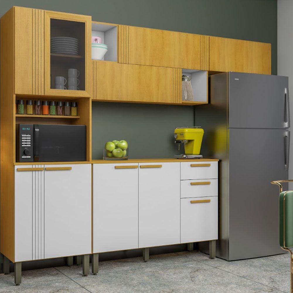 Cozinha Completa com Espaço para Microondas Anne