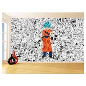 Papel De Parede Dragon Ball Goku Página Manga 3,5M Dbz564