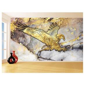 Papel De Parede 3D Animais Pop Art Águia Voando 3,5M Pxa247