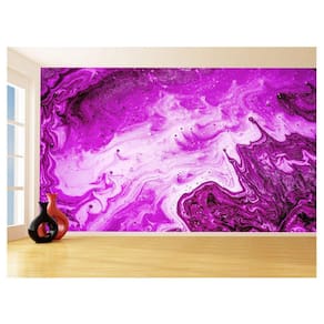 Papel De Parede 3D Estilo Marmore Tintas Cores 3,5M Mbr142