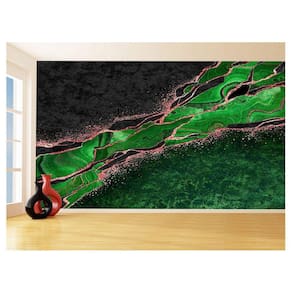Papel De Parede 3D Estilo Marmore Tintas Cores 3,5M Mbr150