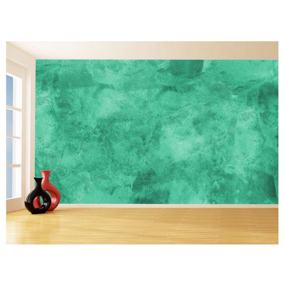 Papel De Parede 3D Concreto Queimado Colorido 3,5M Kkt404