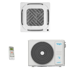 Ar-Condicionado Split Cassete Inverter 4 Vias R-32 Elgin Eco 24.000 BTUs Quente/Frio 220V Monofásico