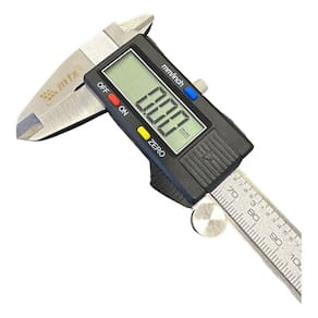 Paquímetro Digital 150Mm Inox Com Certificado Rastreável Rbc