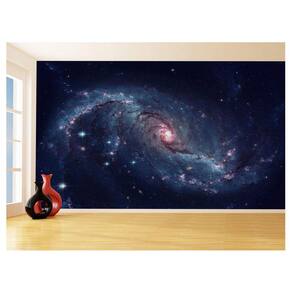 Papel De Parede 3D Espaço Estrelas Galáxia 3,5M Nsp123