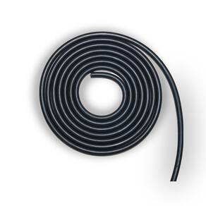 Cordão de Borracha Redondo Maciço O`ring Vedação 5mm - 50m