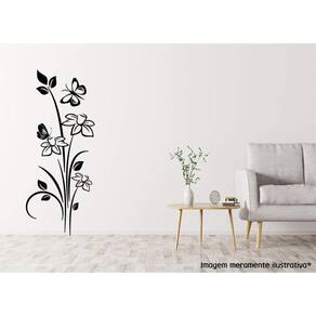 Adesivo De Parede Floral