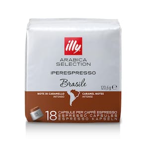 18 Cápsulas, Café Selection, Brasil Illy Iperespresso