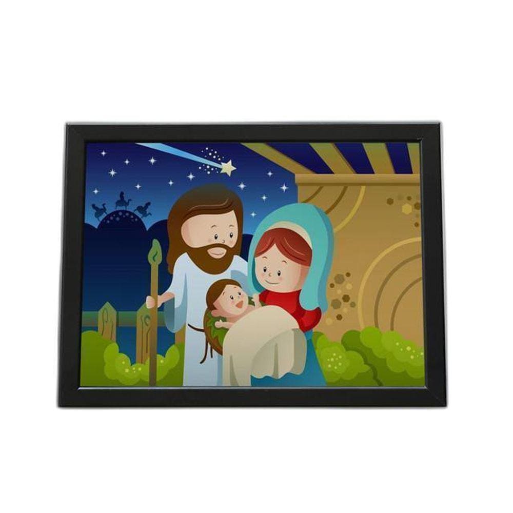 Quadro Com Moldura Religião Cristã 074 Religiao-074-M1