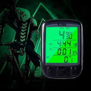 Velocímetro De Bike À Prova D`Água Com Luz De Fundo Led