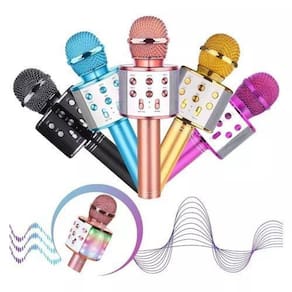 Microfone Karaoke Bluetooth Sem Fio: Explore A Magia Da Sua