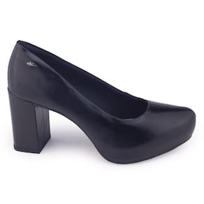 Sapato Feminino Dakota G9741 meia pata bloco 10cm moda