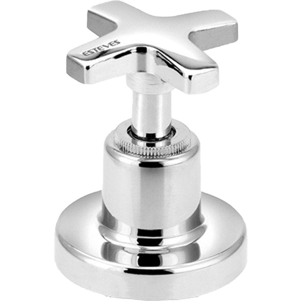 Acabamento de Registro para Base Deca 1/2", 3/4`` e 1" Alpha Cromado Cromado