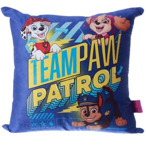 Almofada Marshall Chase Sky Aveludada 40x40cm Oficial Patrulha Canina Nickelodeon
