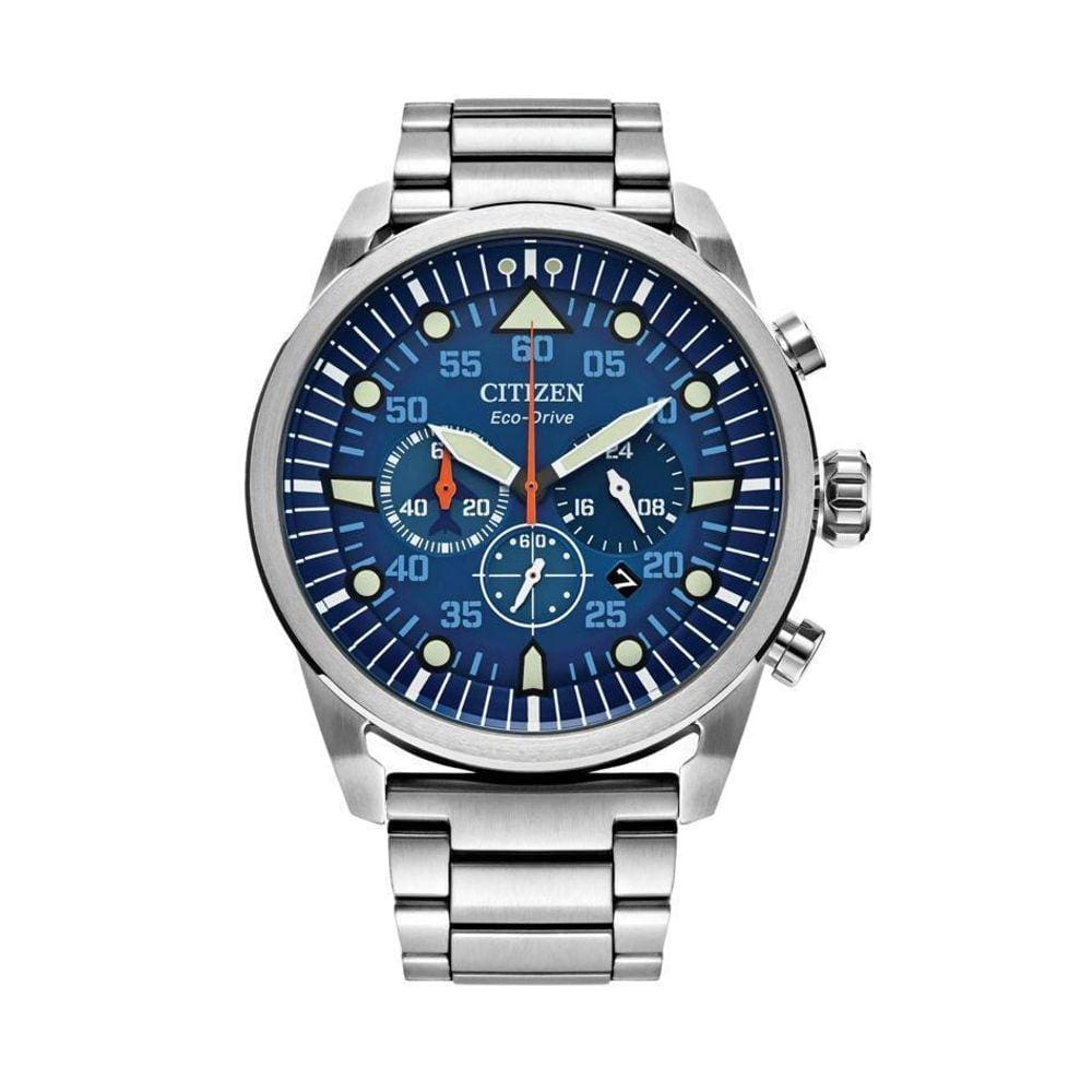 Relogio Citizen Ecodrive Avion Weekender Ca4211-72L