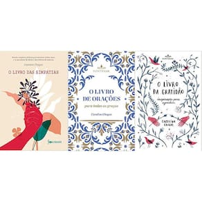 Kit 3 Livros Carolina Chagas O Livro Das Simpatias Rituais,