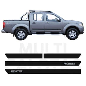 Friso Lateral Protetor Frontier 2007 A 2016 Com Nome