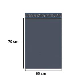 Envelope Seguranca Cinza L.70Cm X A.60Cm + 3Cm Aba X