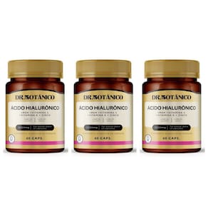 Kit 3 Un - Acido Hialuronico Vitamina C E Zinco Dr Botanico