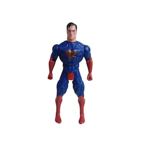 Boneco Gigante Articulado Super Man +/- 42 Cm Super Homem